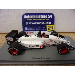 1988 Eurobrun ER188 n°32 Oscar Larrauri Monaco GP S7207 Spark Model