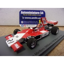 1974 Iso Marlboro Williams FW n°21 Gijs Van Lennep Belgium GP S4039 Spark Model