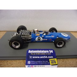 1968 Matra MS10 n°8 Jackie Stewart 1st winner Dutch GP 18S610 Spark Model