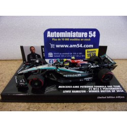 2024 Mercedes AMG Petronas W15 E n°44 Lewis Hamilton 1st Winner British GP 410241244 Minichamps