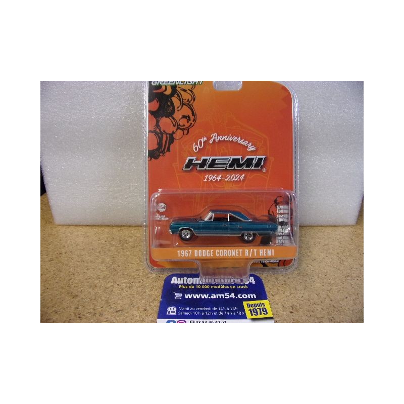 Dodge Coronet R-T 1964-2024 60 years Anniversary Collection serie 17 28160-C Greenlight 1.64ième
