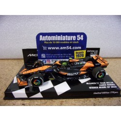 2024 McLaren MCL38 n°4 Lando Norris 1st Winner Miami GP 537244404 Minichamps