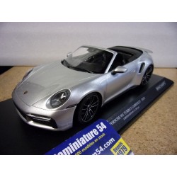 Porsche 911 - 992 Turbo S Cabriolet Silver 2020 155069082 Minichamps