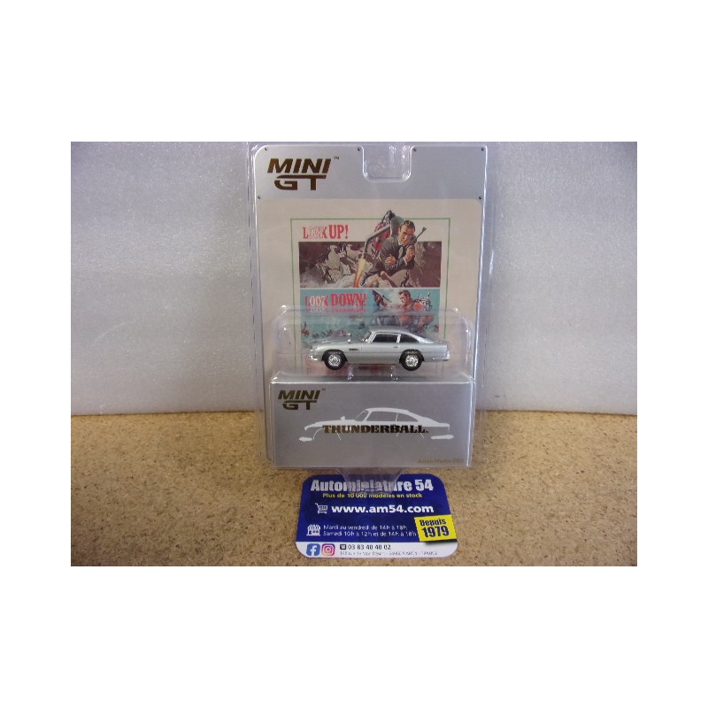 Aston Martin DB5 Thunderball James Bond English Version MGT00901-007E Mini GT