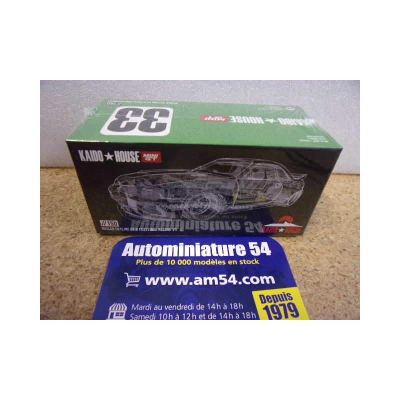 Nissan Skyline GTR R33 IMAI Racing V1 KHMG150 True Scale Miniatures MinGT
