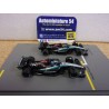 2024 Mercedes AMG Petronas W15 n°63 Russell 1st Winner Las Vegas & 44 Hamilton Y406 Spark Model Sparky 1.64