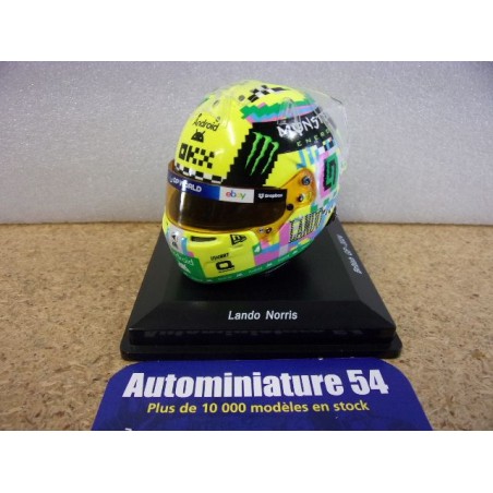 2024 Casque Lando Norris British GP McLaren 1/5 5HF162 Spark Model