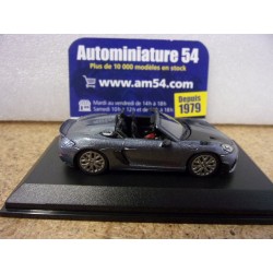Porsche Boxter 718 Spyder RS Grey 643064003 Tarmac Works - Minichamps