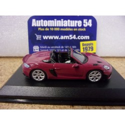 Porsche Boxter 718 Spyder RS Purple 643064004 Tarmac Works - Minichamps