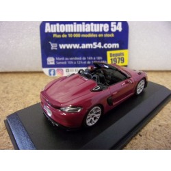 Porsche Boxter 718 Spyder RS Purple 643064004 Tarmac Works - Minichamps