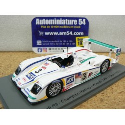 2005 Audi R8 Champion Racing n°3 Kristensen - Lehto - Werner 1st winner  Le Mans 43LM05 Spark Model