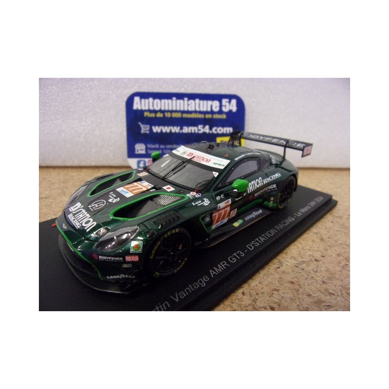 2024 Aston Martin Vantage AMR D'Station Racing n°777 Hoshino - Sorensen - Bastard LMGT3 Le Mans S9163 Spark Model