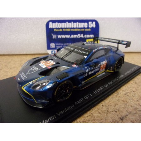 2024 Aston Martin Vantage AMR Heart of Racing n°27 James - Mancinelli - Riberas LMGT3 Le Mans S9146 Spark Model