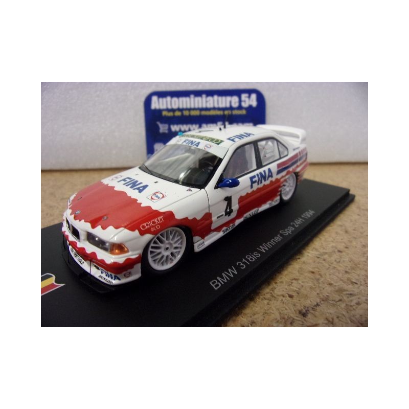1997 BMW 318is n°4 Tassin - Ravaglia - Burgstaller 1st winner 24H Spa S43SPA1994 Spark Model
