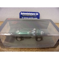 1960 Aston Martin DBR5 n°18 Roy Salvadori British GP S8145 Spark Model