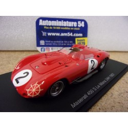 1957 Maserati 450S n°2 Behra - Simon Le Mans S4546 Spark Model