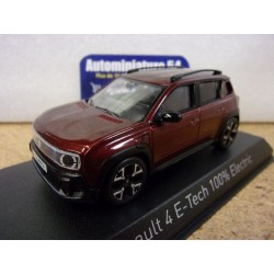 Renault 4 E-Tech Electric Garmin Red 2025 510063 Norev