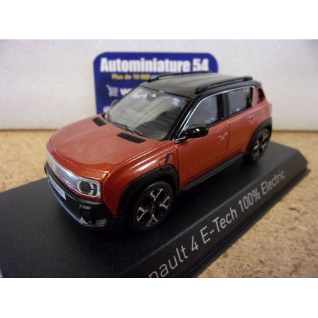 Renault 4 E-Tech Electric Terracotta Brown 2025 510064 Norev