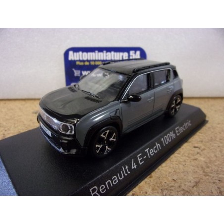 Renault 4 E-Tech Electric Urban Grey 2025 510061 Norev
