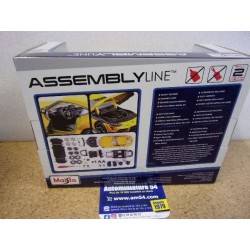 Toyota GR Supra MK5 Jaune 39538 Kit à Monter Maisto Assembly Line