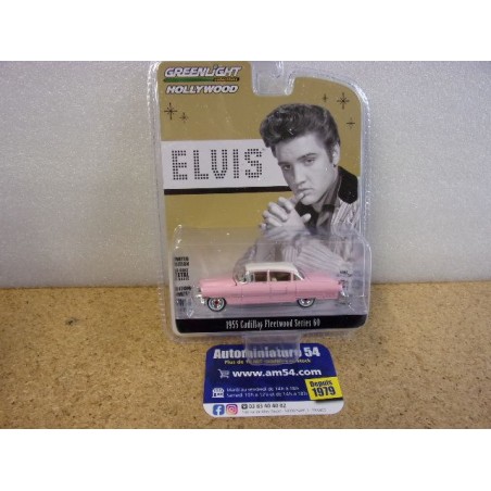 Cadillac Fleetwood series 60 Elvis Pink Cadillac 1955 44740-C Greenlight 1.64ième