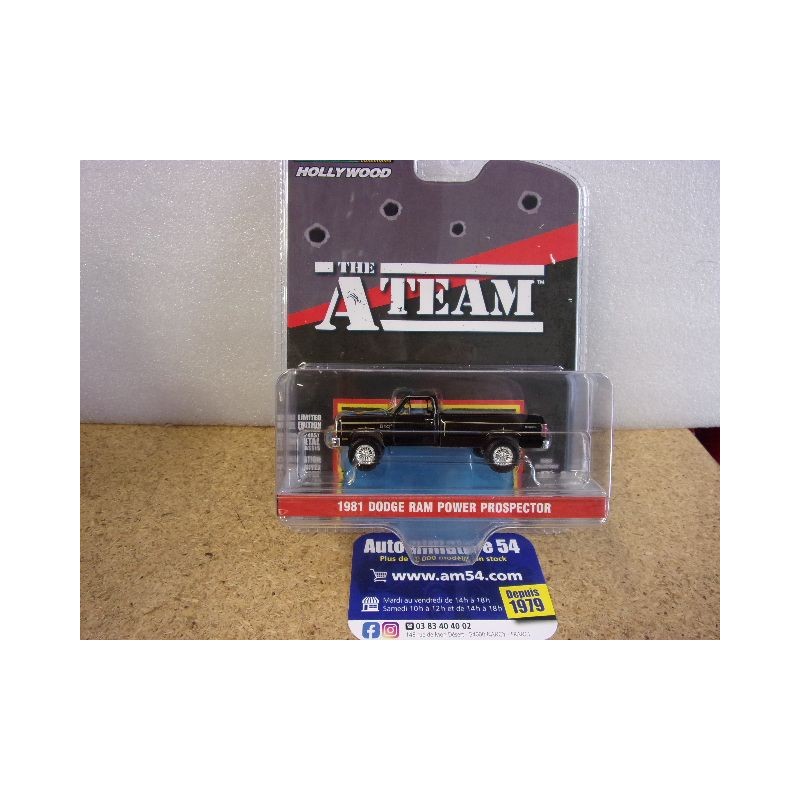 Dodge RAM Power Prospector 1981 "A-Team - Hollywood" 62040-C Greenlight 1.64ième