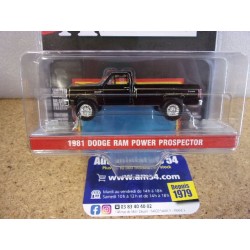 Dodge RAM Power Prospector 1981 "A-Team - Hollywood" 62040-C Greenlight 1.64ième