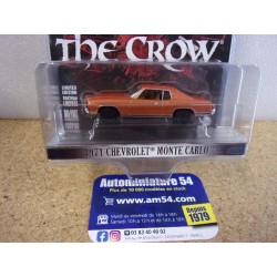 Chevrolet Monte Carlo 1971 "The Crow - Hollywood" 62040-B Greenlight 1.64ième
