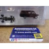 Lotus Ford 72 n°1 Peterson & n°2 Ickx + Ford Transit JPS + Figurine 22889 Brekina 1/87