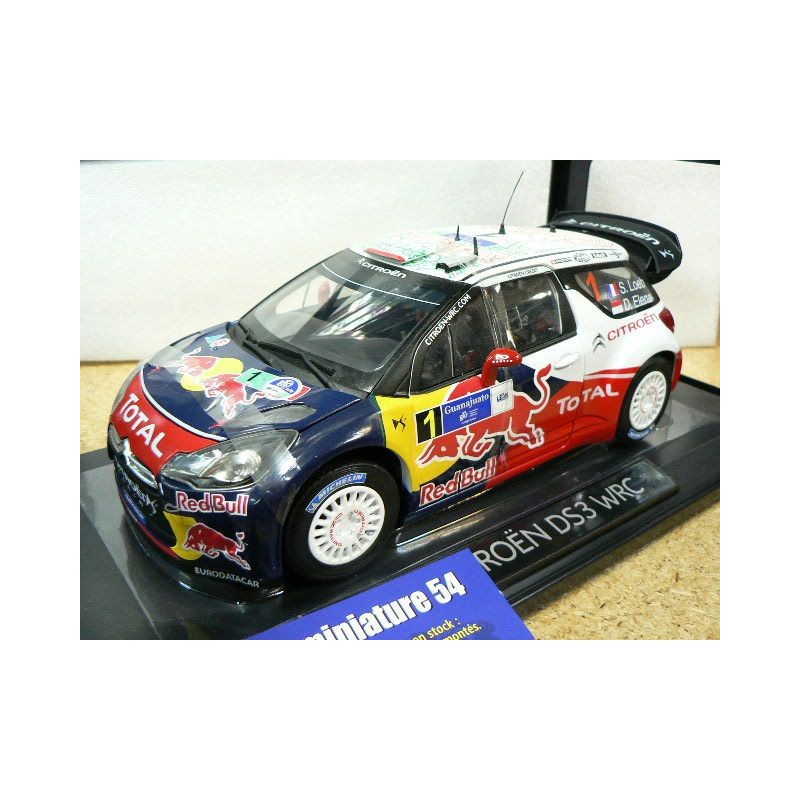 2011 Citroen DS3 1st Mexique Loeb - Elena World Champion 181555 Norev