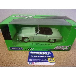 Mercedes Benz 190 SL green 1955 24118G Welly
