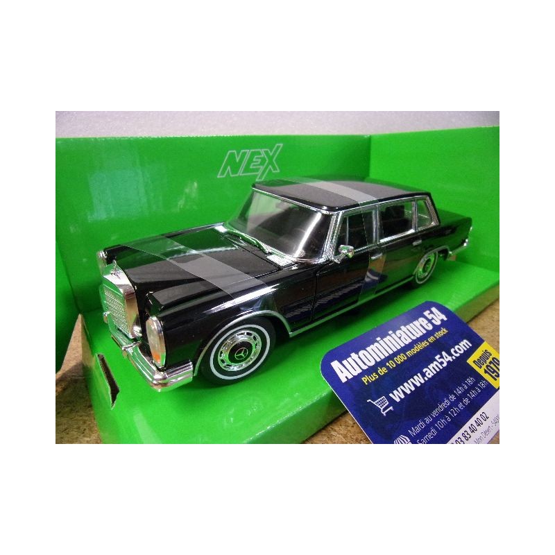 Mercedes Benz 600 Black 1963 24121WBk Welly