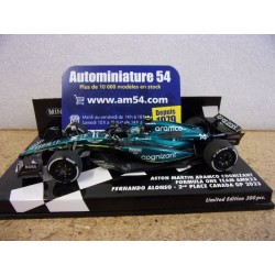 2023 Aston Martin AMR23 n°14 Fernando Alonso 2nd Canada GP 417230914 Minichamps