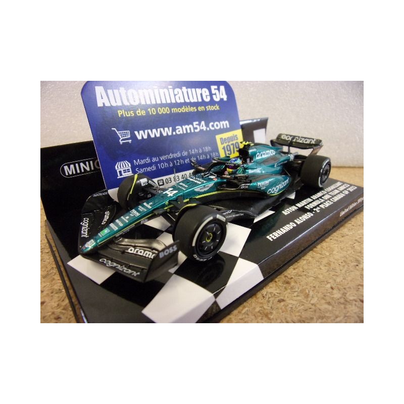 2023 Aston Martin AMR23 n°14 Fernando Alonso 2nd Canada GP 417230914 Minichamps