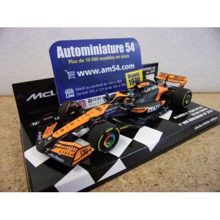 2024 McLaren MCL38 n°81 Oscar Piastri 1st Winner Hungarian GP 537245681 Minichamps