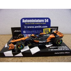 2024 McLaren MCL38 n°81 Oscar Piastri 1st Winner Hungarian GP 537245681 Minichamps