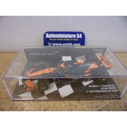 2024 McLaren MCL38 n°81 Oscar Piastri 1st Winner Hungarian GP 537245681 Minichamps
