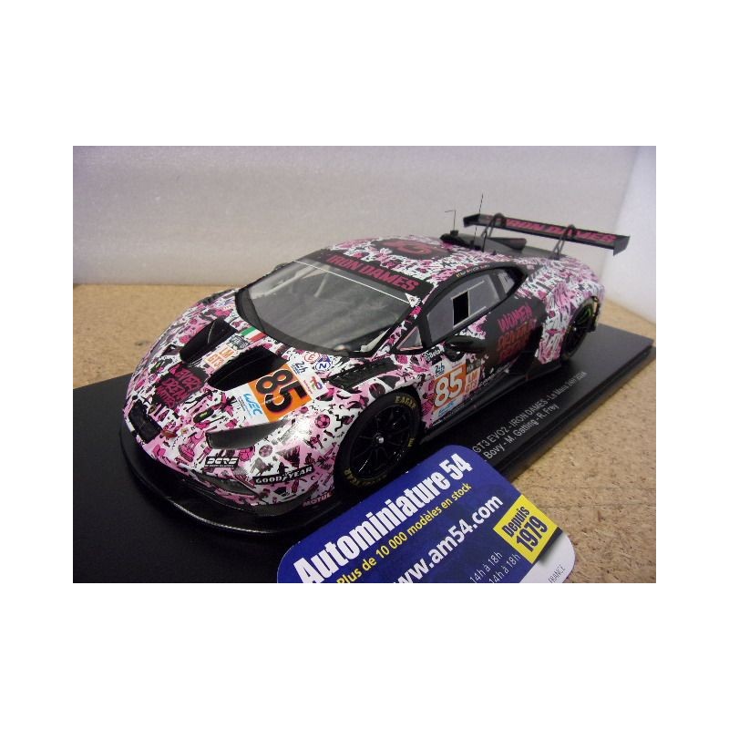 2024 2024 Lamborghini Huracan GT3 Evo2 Iron Dames n°85 Bovy - Gatting - Frey Le Mans 18S660 Spark Model