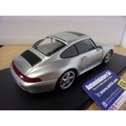 Porsche 911 - 993 Carrera 4S Polar Silver 1996 S1810103 Solido