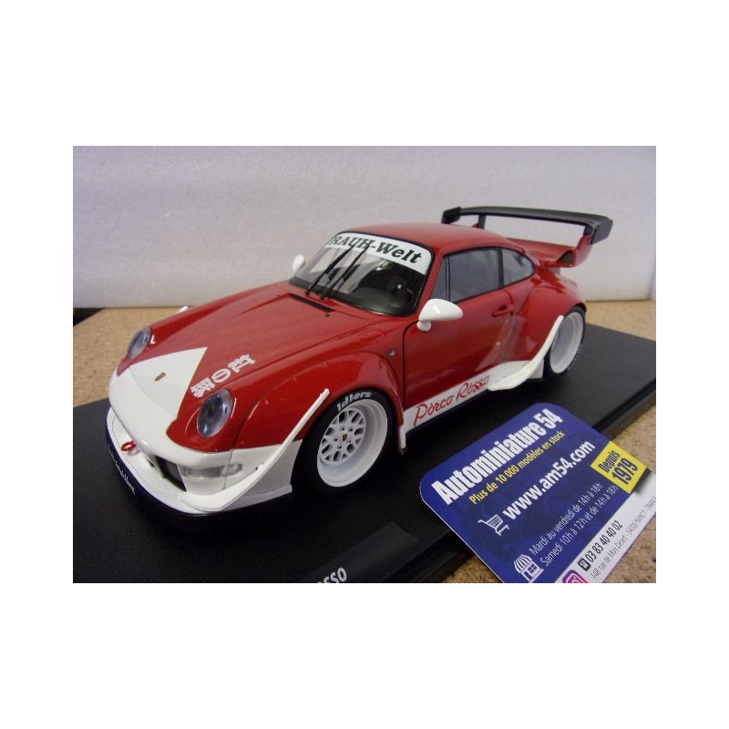 Porsche 911- 993 Porco Rosso RWB RAUH Welt 2020 S1808505 Solido