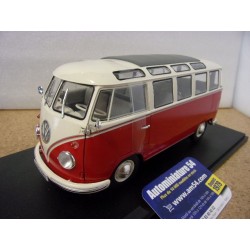 Volkswagen Samba Combi T1 Red - White 1962 S1813402 Solido