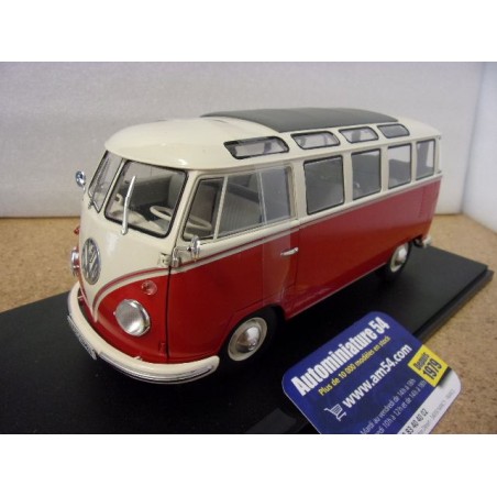 Volkswagen Samba Combi T1 Red - White 1962 S1813402 Solido