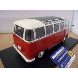 Volkswagen Samba Combi T1 Red - White 1962 S1813402 Solido