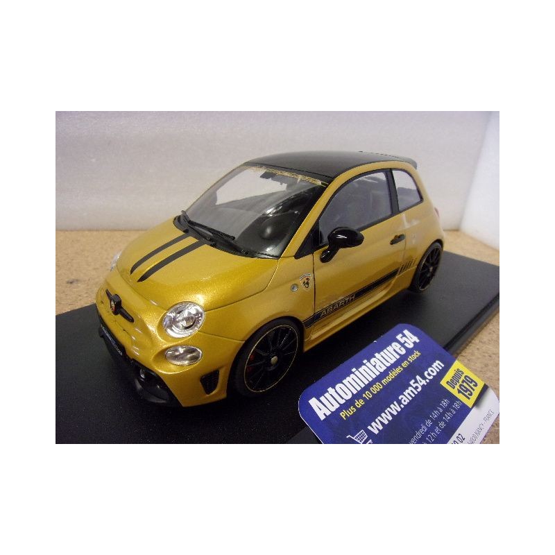 Abarth Fiat F595 Solido Works Yellow 2024 S1811306 Solido