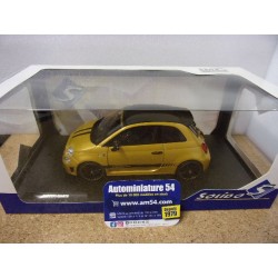 Abarth Fiat F595 Solido Works Yellow 2024 S1811306 Solido