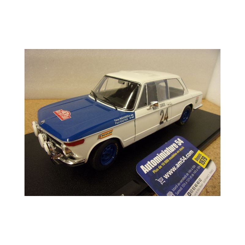 1969 BMW 2002 Tii n°24 Makinen - Easter Monte Carlo S1808602 Solido