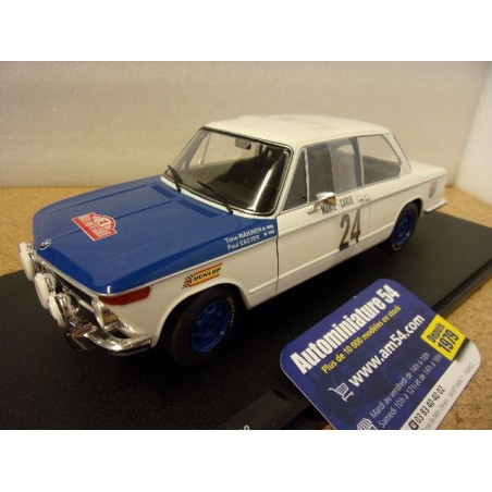 1969 BMW 2002 Tii n°24 Makinen - Easter Monte Carlo S1808602 Solido