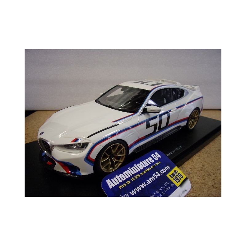 Bmw M4 ( G82 )  3.0 CSL White TS0495 Top Speed TrueScale Miniatures