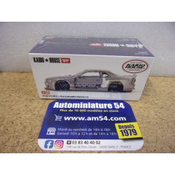 Nissan Skyline GTR R34 Kaido Works Shinjuku V1 KHMG143 True Scale Miniatures MinGT