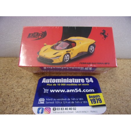 Ferrari Daytona SP3 Giallo Modena BBRModels BBRFER64008 MiniGT 1/64